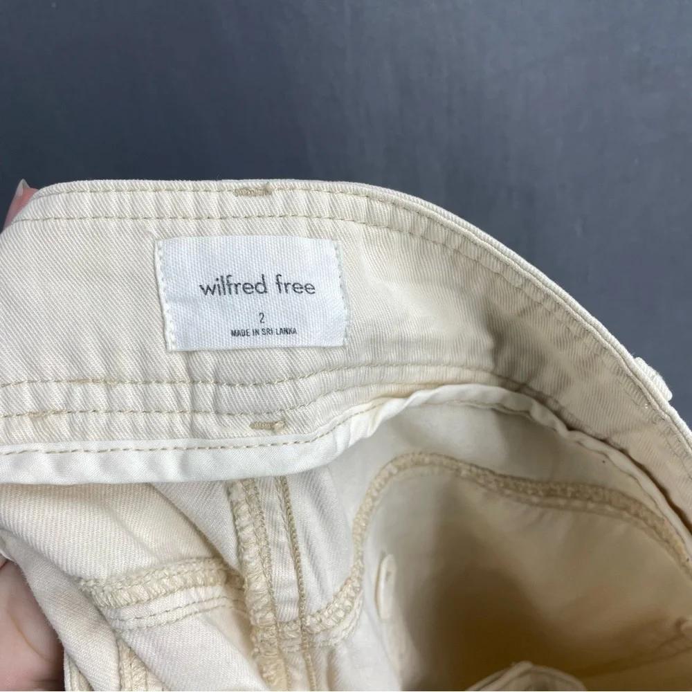 Aritzia Wilfred Lightweight Barrel Jogger Linen Blend Pants